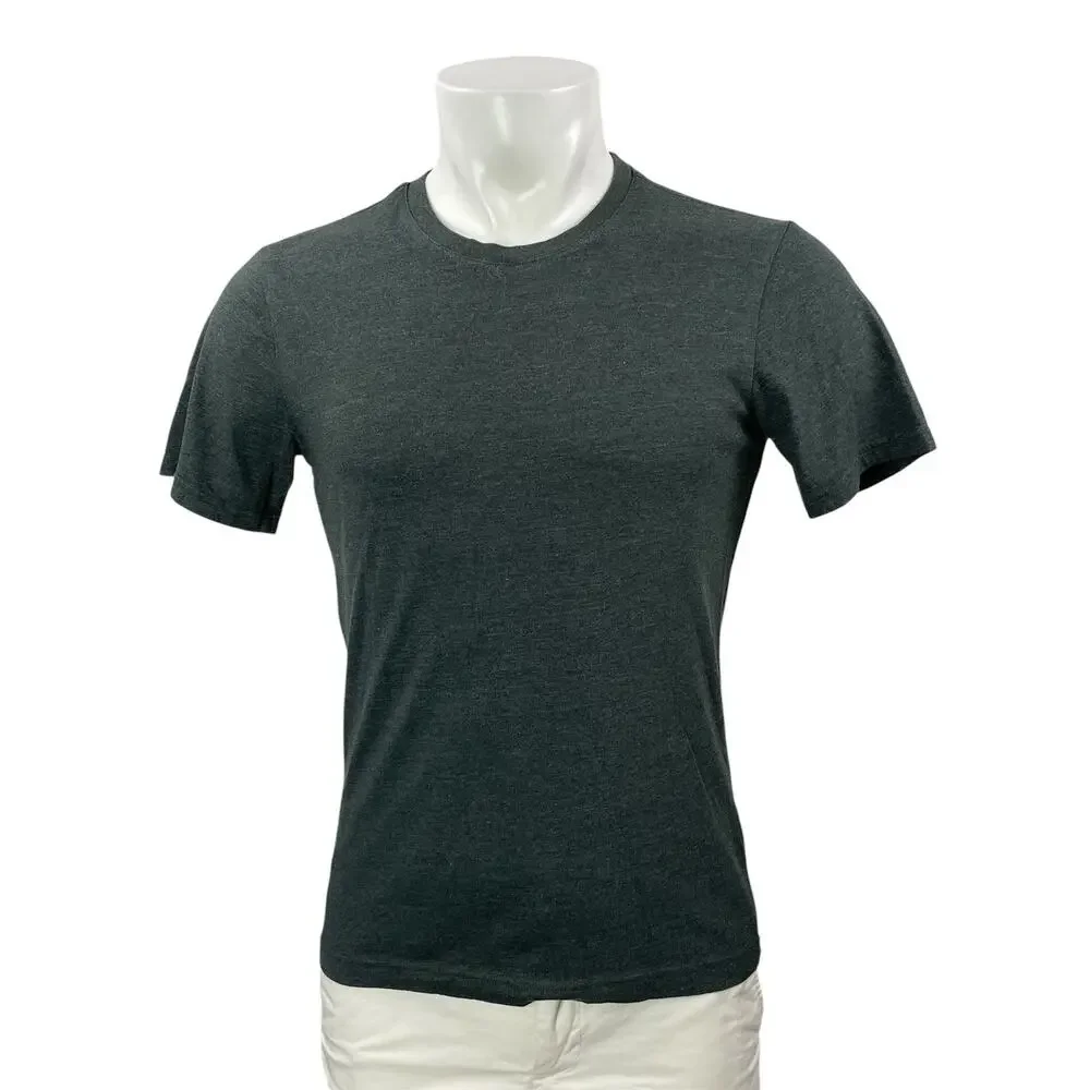 Bundle of 3 Banana Republic Men's Green Black Brown Crew T Shirt Tee Top Size S